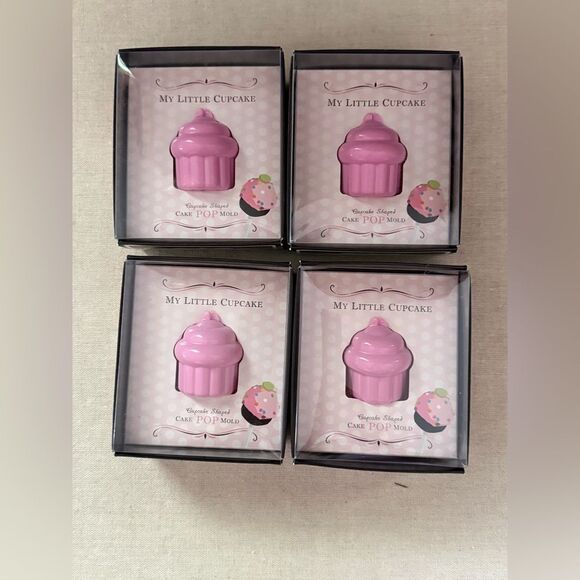 My Little Cake Pop - Cupcake Mold NIB Set of 4 - Picture 3 of 4